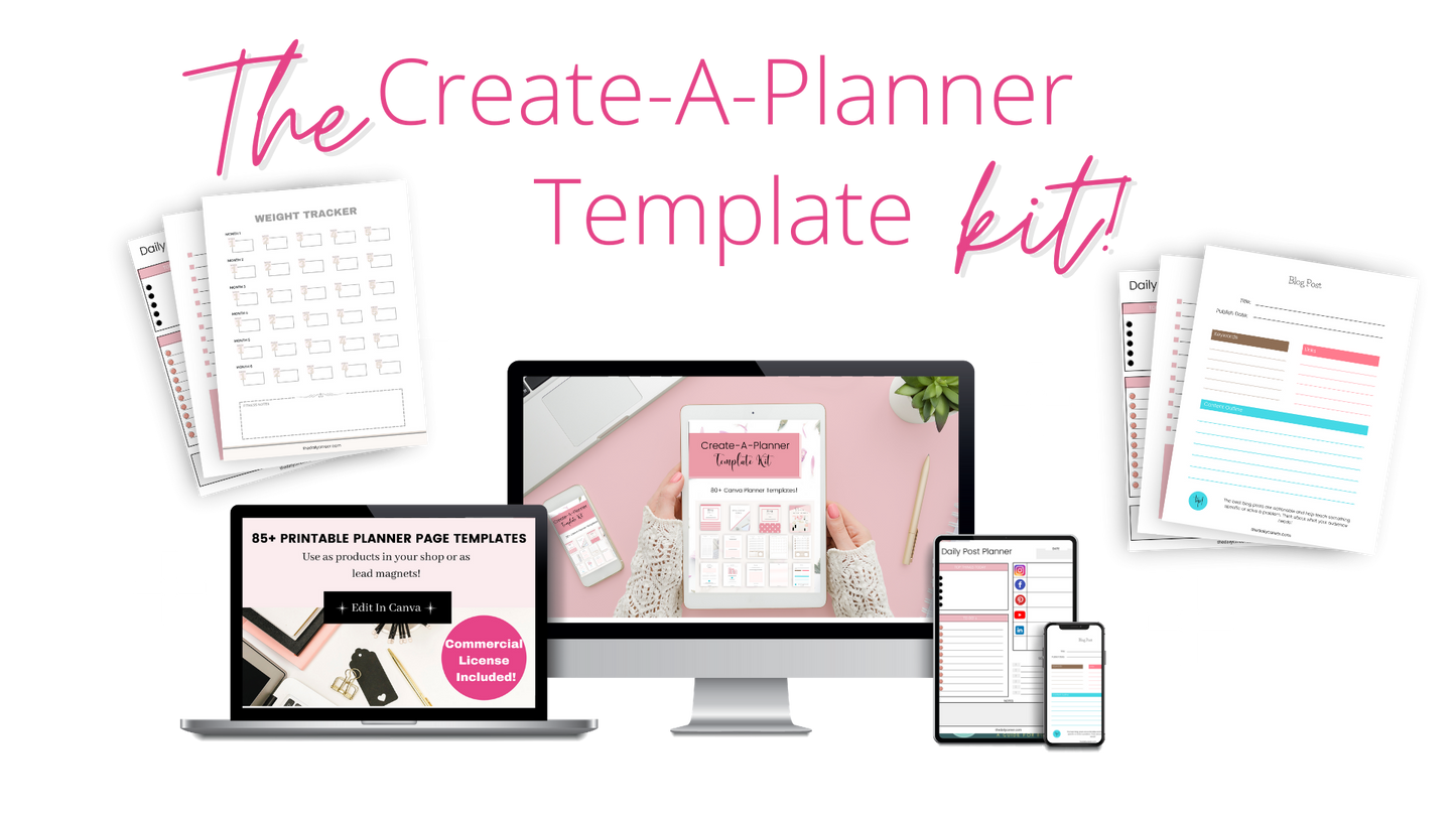 Create-A-Planner Template Kit
