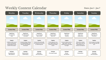 Social Media Strategy Guide + Content Planner Bundle