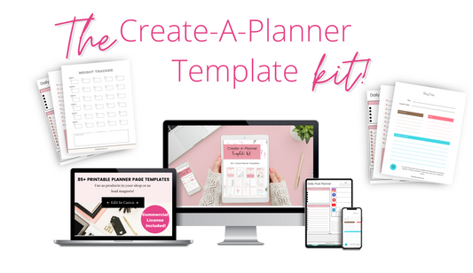 Create-A-Planner Template Kit - Sale
